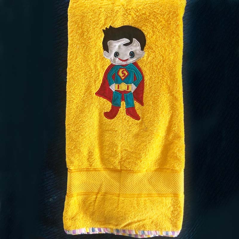 Superman bath towel best sale